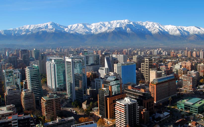 Skyline de Santiago de Chile